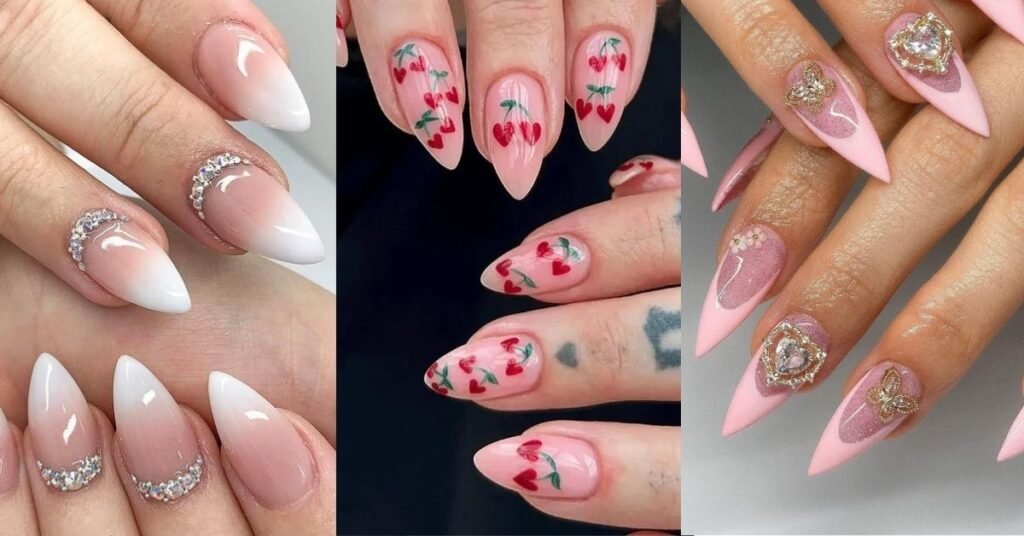 11 Amazing Short Stiletto Nails You Must Try