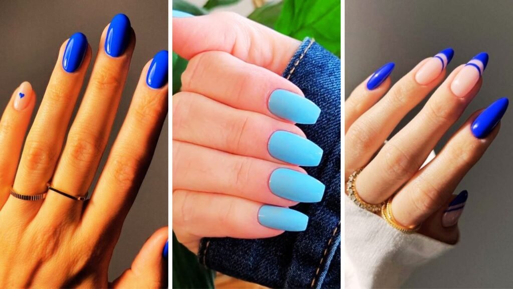 18-Gorgeous-Summer-Nails-in-Blue-nailstrends.com