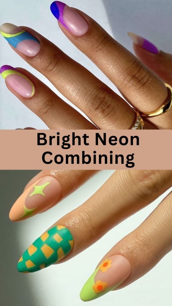 20-Bright-and-Beautiful-Summer-Nail-Colors-bright-neon-combining-nailstrends.com