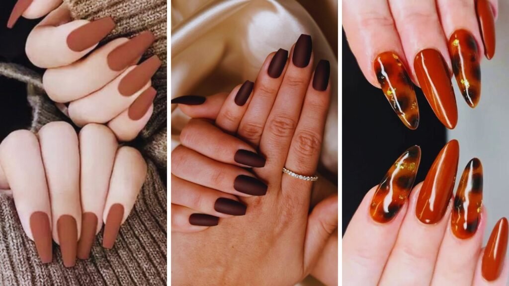 25-Fall-Brown-Nail-Ideas-Trending-Designs-nailstrends.com