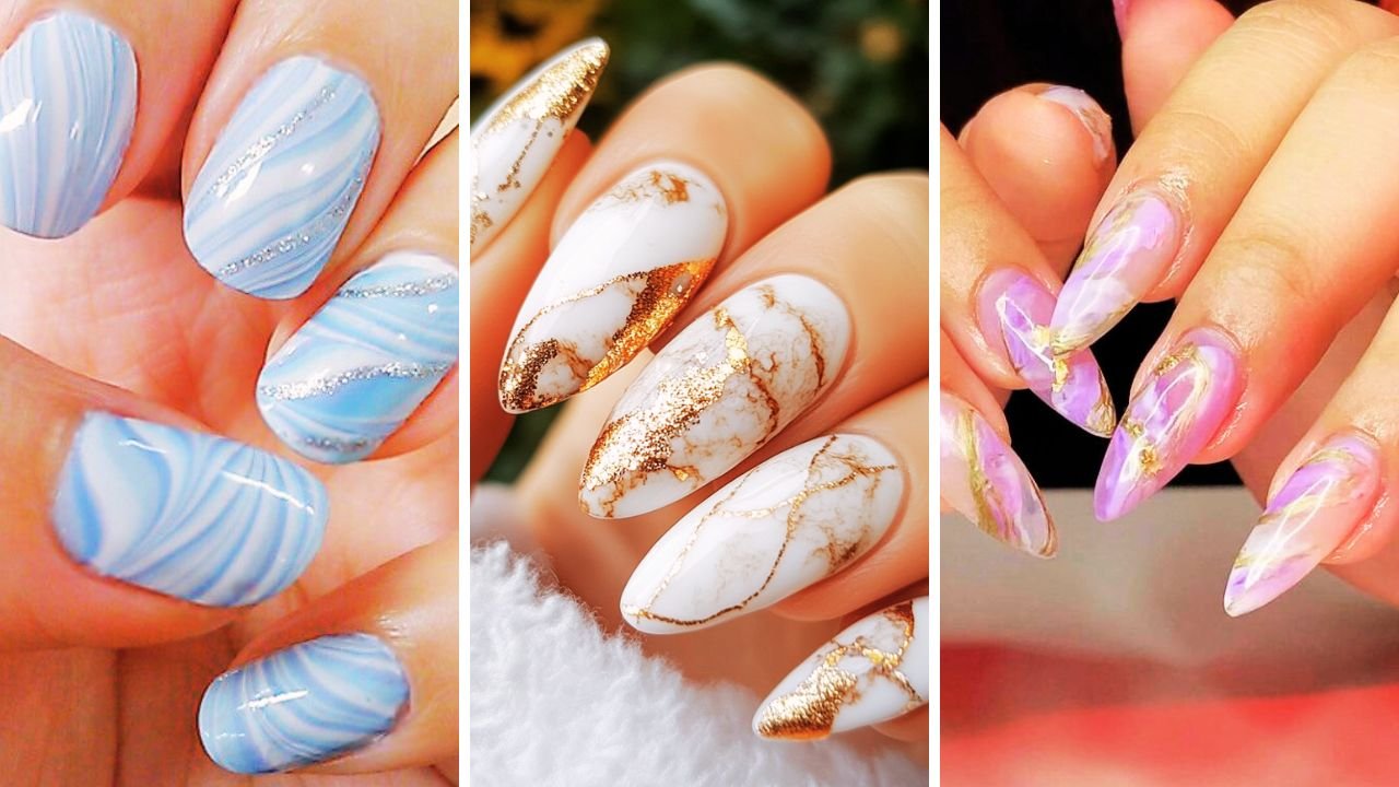 25-Fall-Marble-Nail-Designs-Trendy-and-Inspirational-nailstrends.com