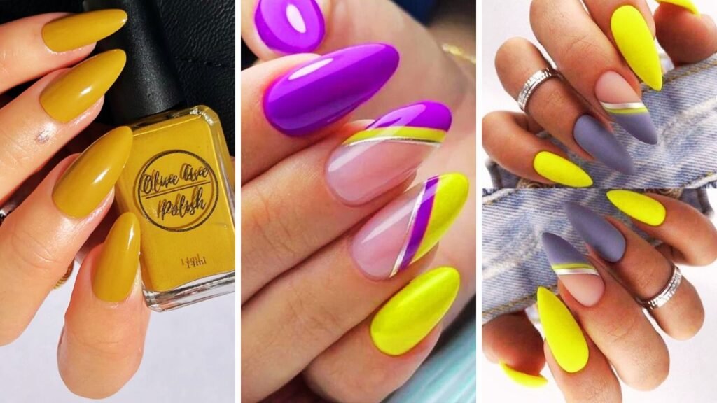 25-Mustard-Yellow-Fall-Nails-you-must-try-this-year-nailstrends.com