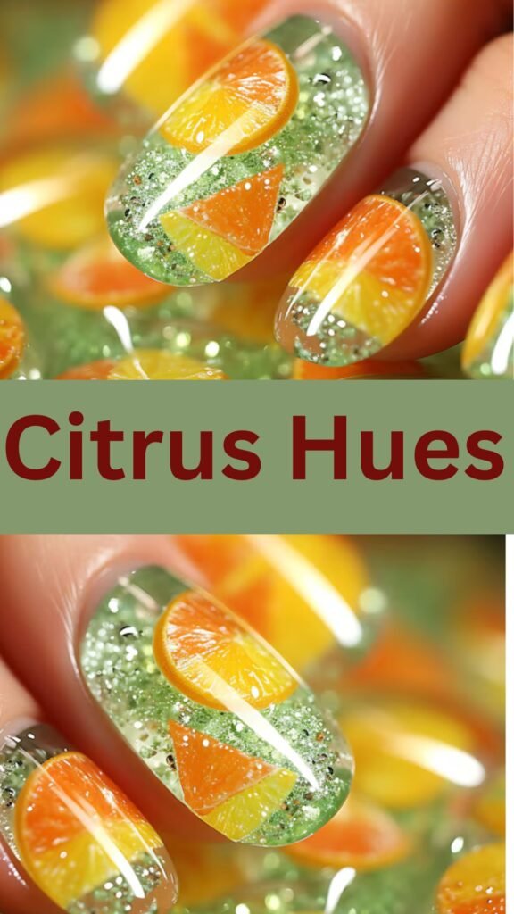 Best-10+-summer-gel-nails-you-must-try-this-year-citrus-hues-nailstrends.com