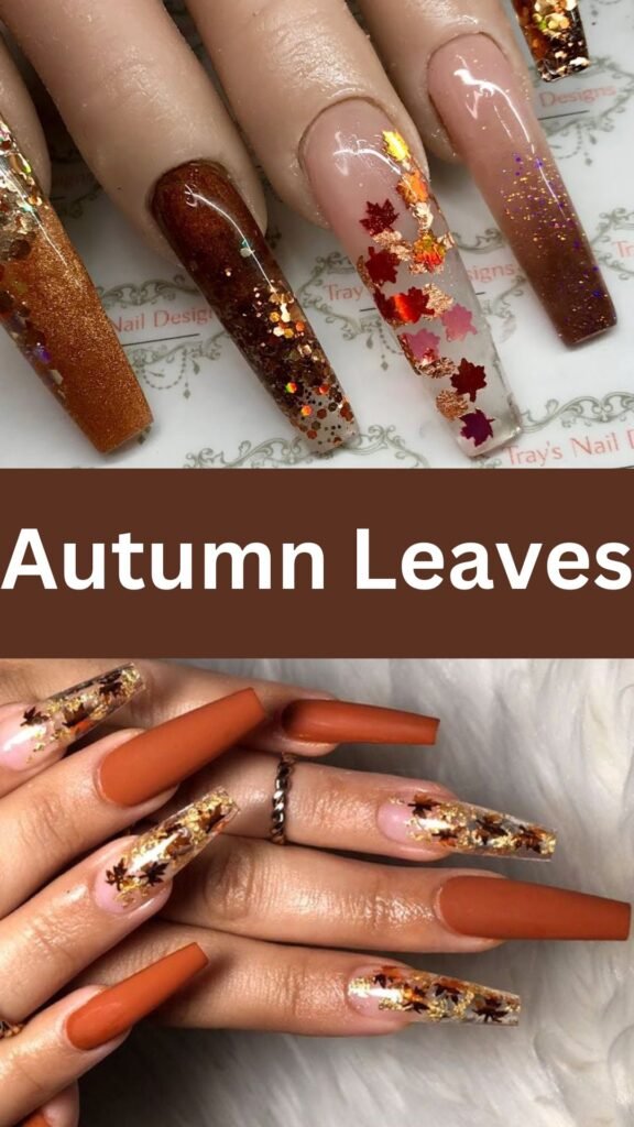 autumn-leaves-acrylic-nails-for-fall-nailstrends.com