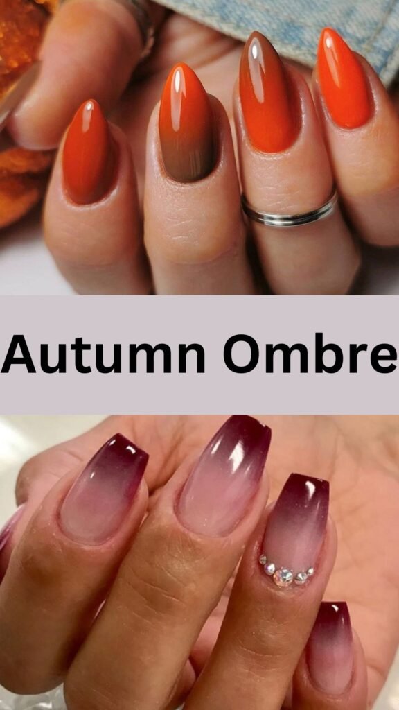 autumn-ombre-fake-fall-nails-nailstrends.com