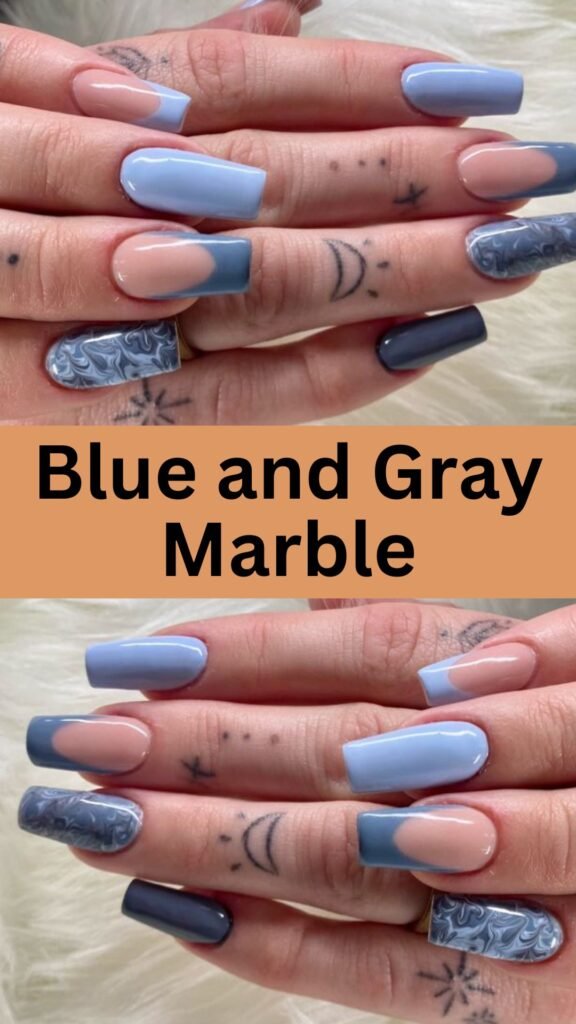 blue-and-gray-marble-fall-blue-nails-nailstrends.com