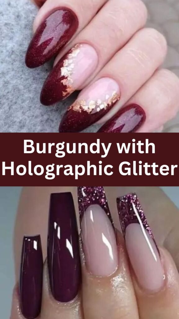 burgundy-with-holographic-glitter-fall-nails-nailstrends.com