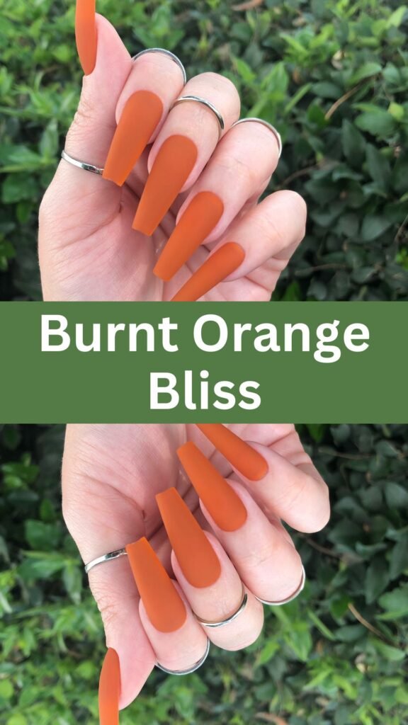 burnt-orange-bliss-fake-fall-nails-nailstrends.com