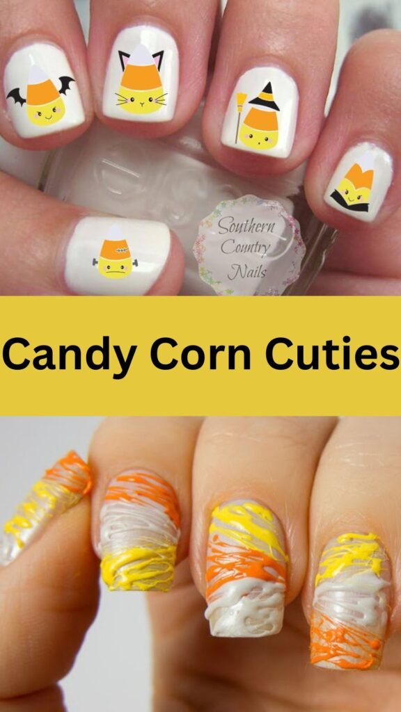 candy-corn-cuties-halloween-nail-art-designs-nailstrends.com