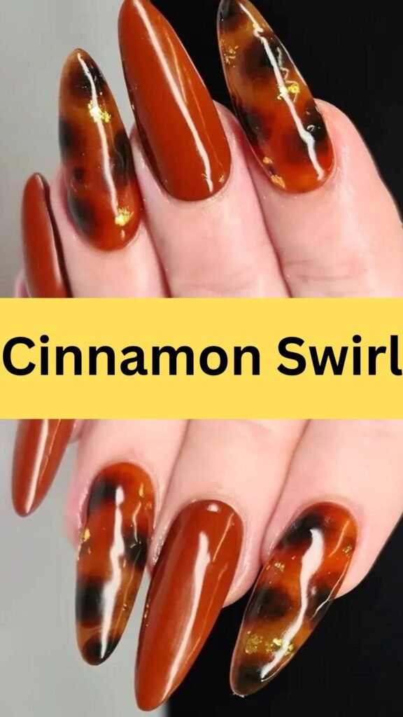 cinnamon-swirl-fall-brown-nail-nailstrends.com