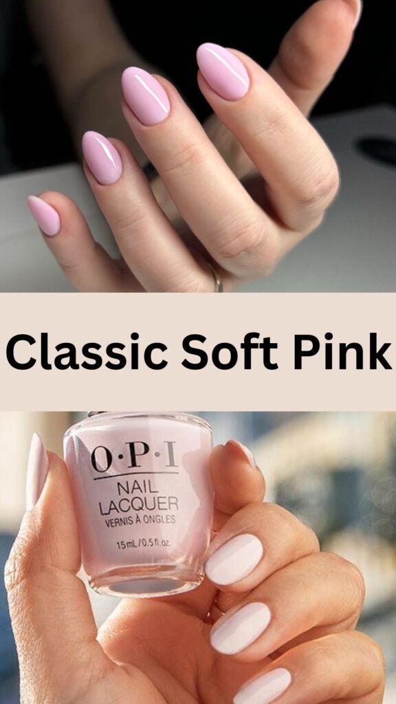 classic-soft-pink-simple-pink-nail-design-nailstrends.com