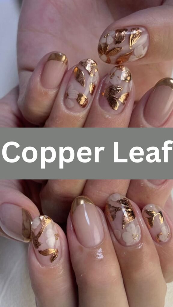 copper-leaf-fun-fall-nails-nailstrends.com