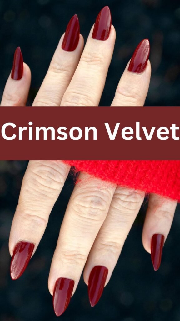 crimson-velvet-fall-red-nail-nailstrends.com