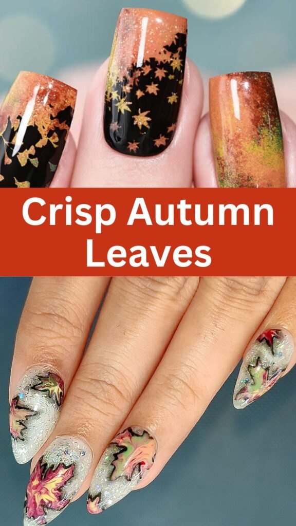 crips-autumn-leaves-fall-marble-nail-designs-nailstrends.com