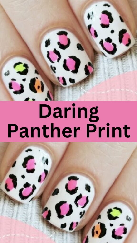 daring-panther-print-animal-print-nail-art-nailstrends.com