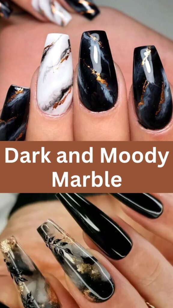 dark-and-moody-marble-fall-marble-nail-designs-nailstrends.com