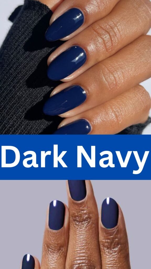 dark-navy-fall-nail-for-dark-skin-nailstrends.com