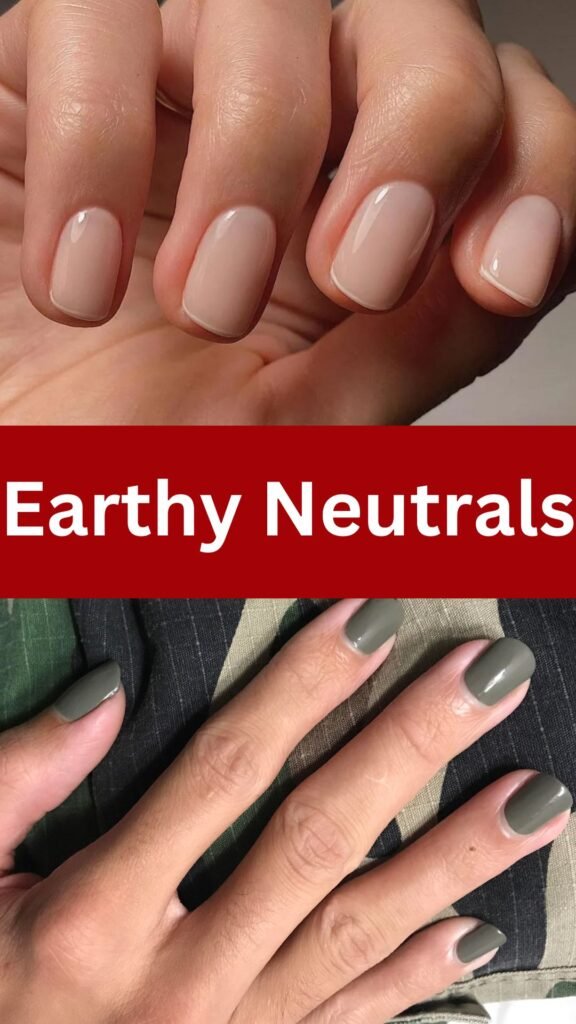 earthy-neutrals-fall-short-nails-nailstrends.com