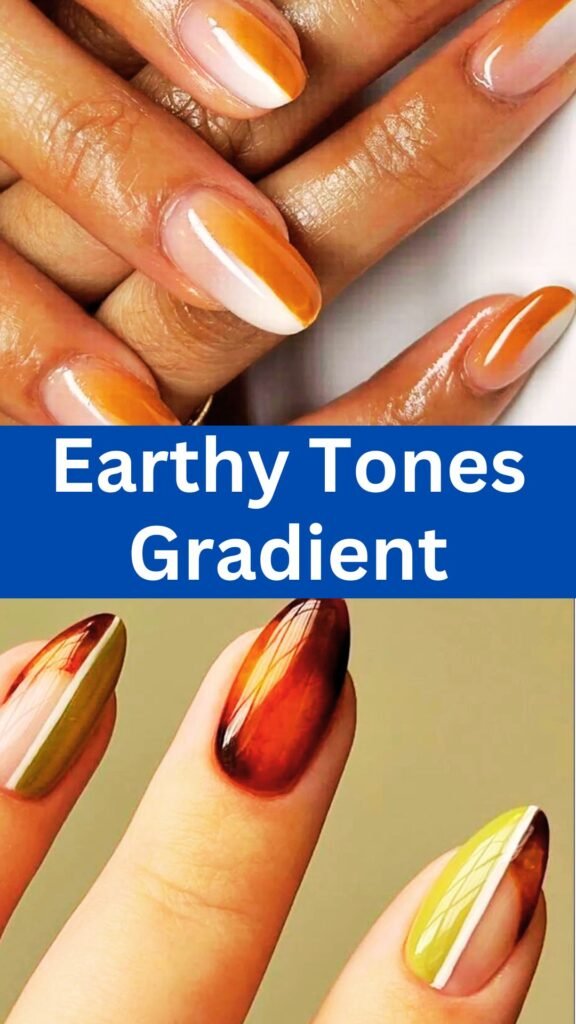 earthy-tones-gradient-minimalist-fall-nail-naistrends.com