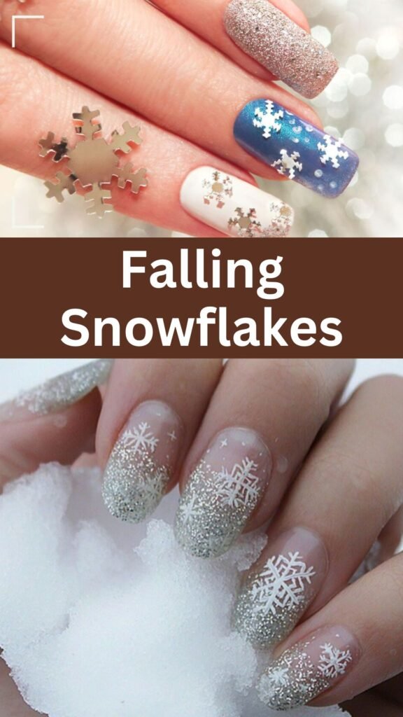 falling-snowflakes-acrylic-nails-for-fall-nailstrends.com