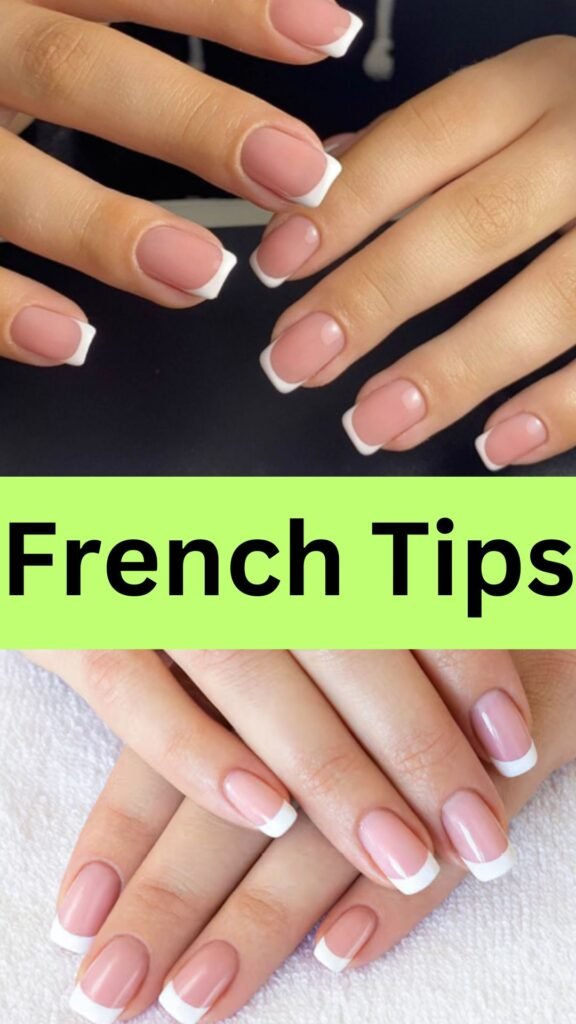 french-tips-easy-nail-art-designs-nailstrends.com