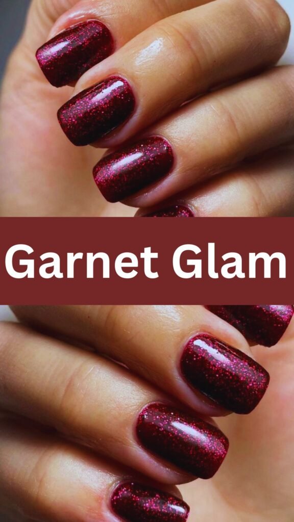 garnet-glam-fall-red-nail-nailstrends.com