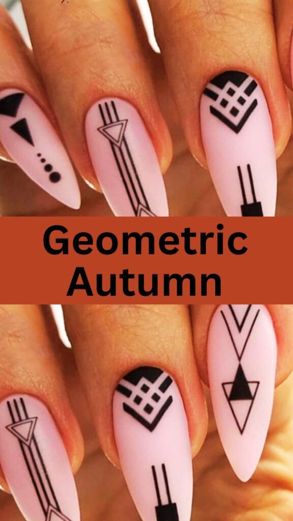 geometric-autumn-minimalist-fall-nail-naistrends.com