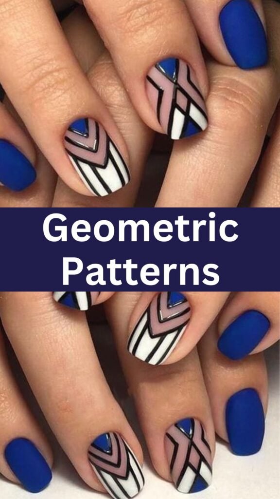 geometric-patterns-midnight-blue-fall-nail-nailstrends.com