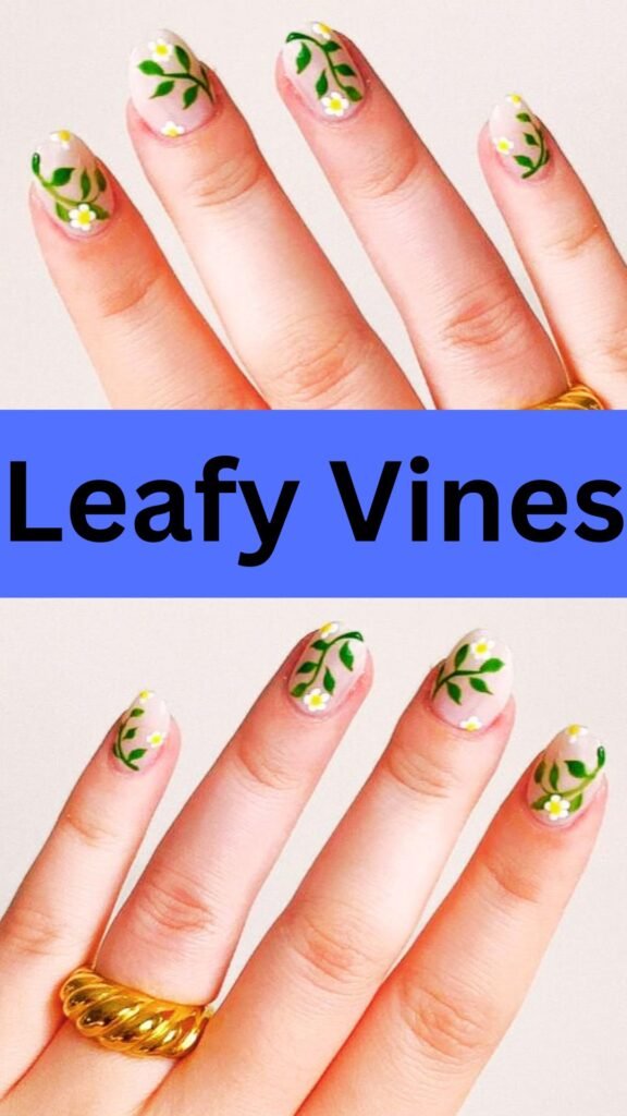 leafy-vines-fall-nail-nailstrends.com