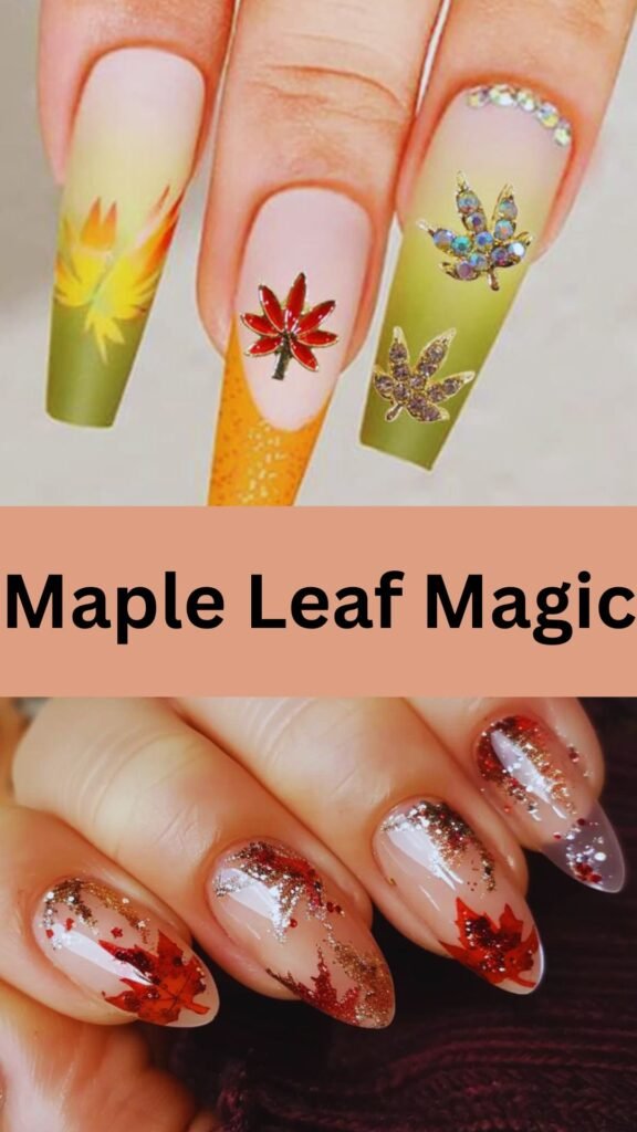 maple-leaf-magic-ombre-fall-manicure-nailstrends.com