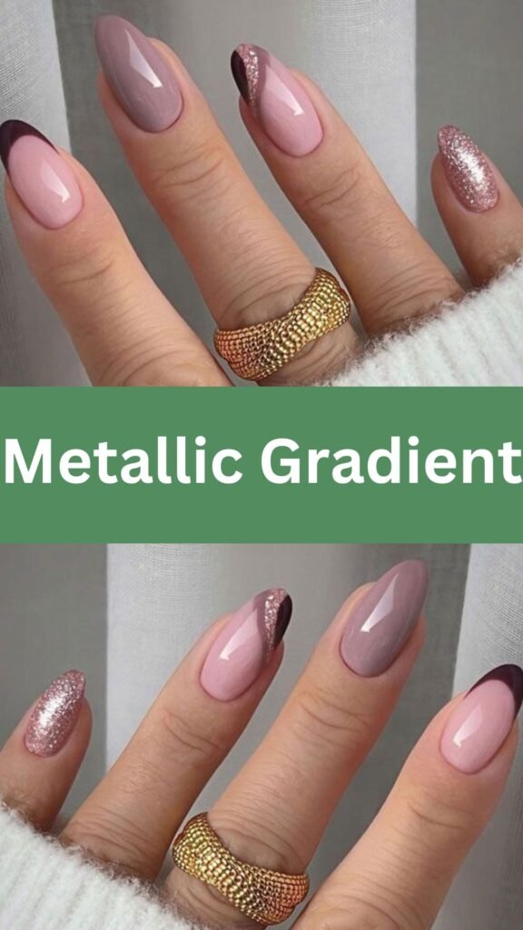 metallic-gradient-metallic-accented-fall-nails-nailstrends.com