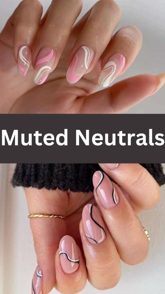 muted-neutrals-fall-marble-nail-designs-nailstrends.com