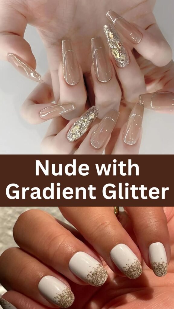 nude-with-gradient-glitter-fall-nail-nailstrends.com