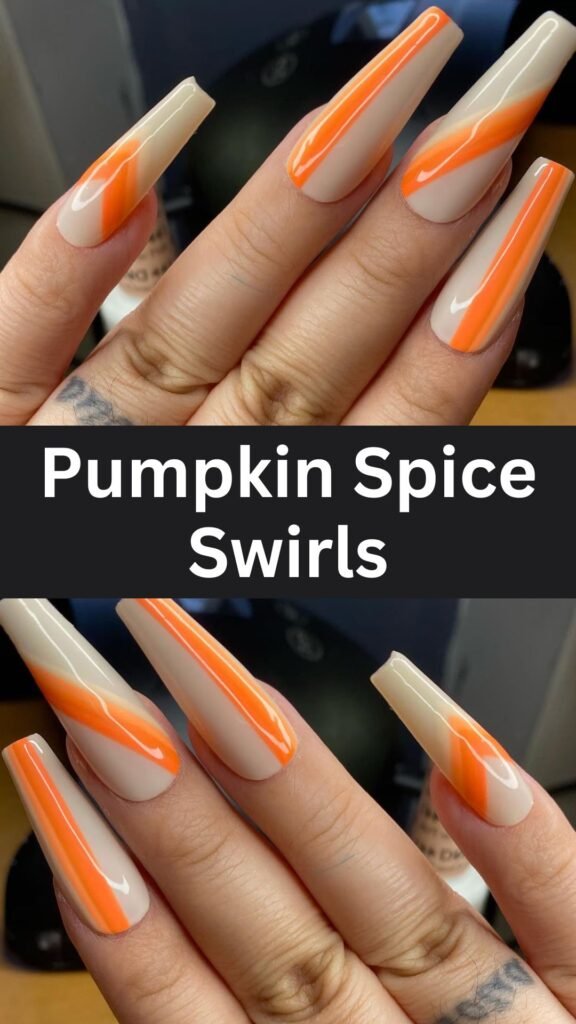 pimpkin-spice-swirls-acrylic-nails-for-fall-nailstrends.com