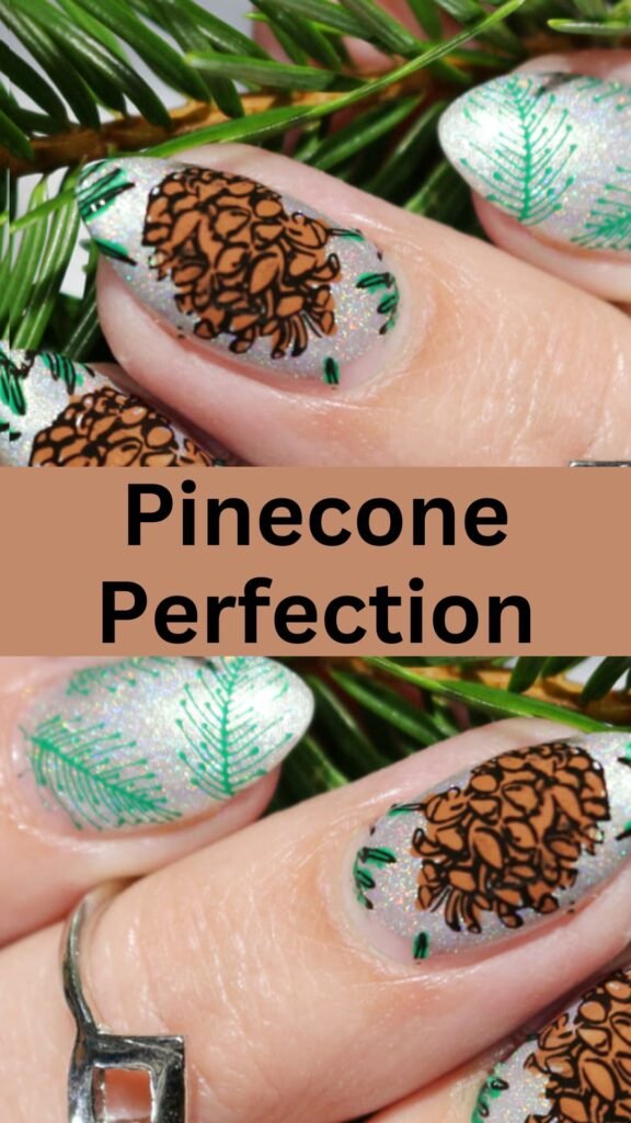 pinecone-perfection-nature-inspired-nail-nailstrends.com