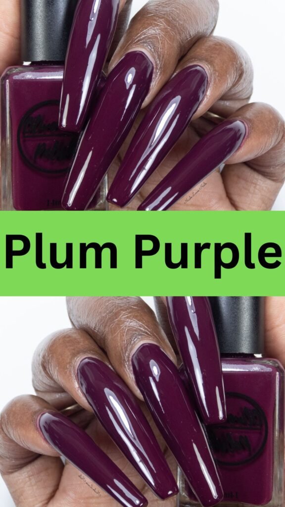 plum-purple-fall-nail-for-dark-skin-nailstrends.com