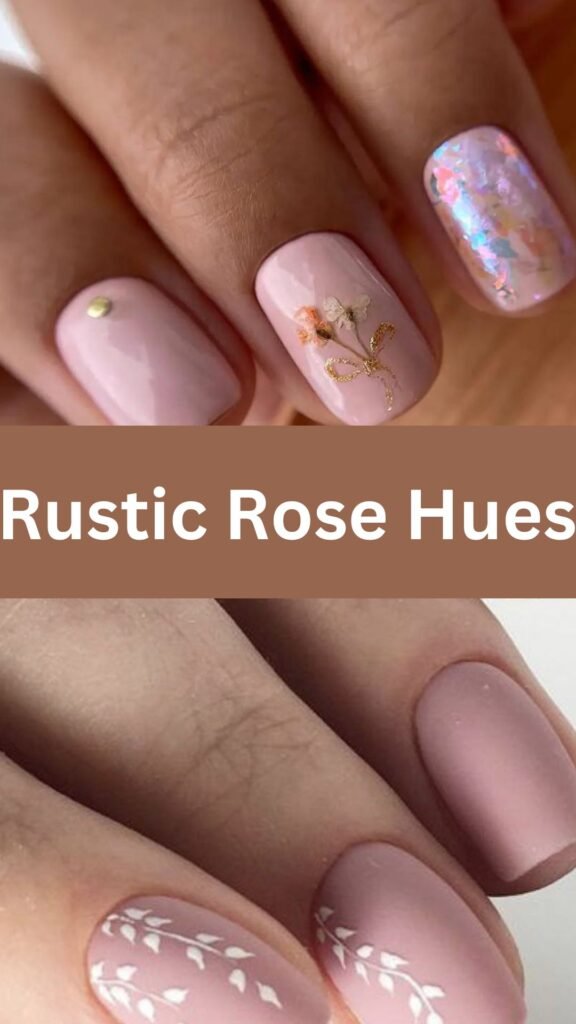 rustic-rose-hues-flower-nail-ideas-for-fall-nailstrends.com