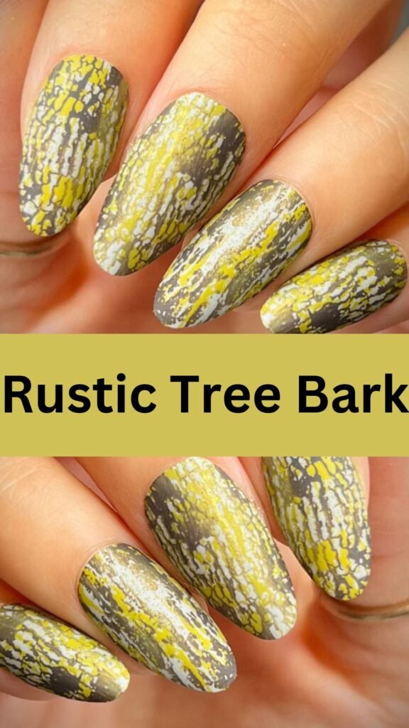 rustic-tree-bark-nature-inspired-nail-nailstrends.com