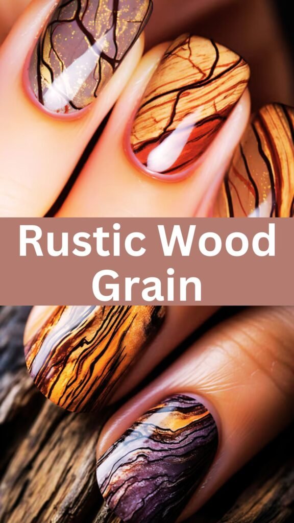 rustin-wood-grain-3d-embellished-fall-nails-nailstrends.com