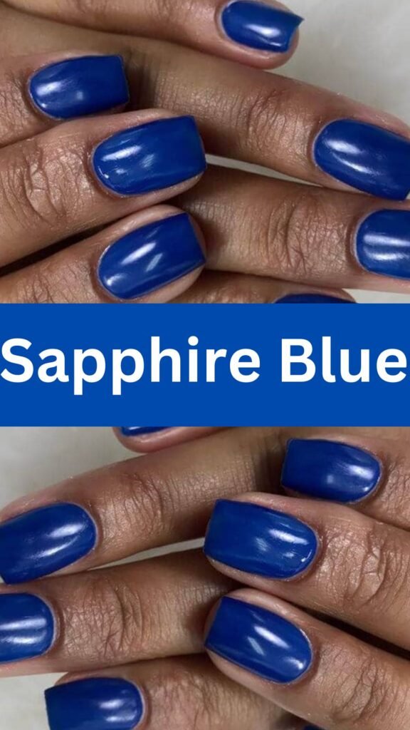 sapphire-blue-fall-nail-for-dark-skin-nailstrends.com