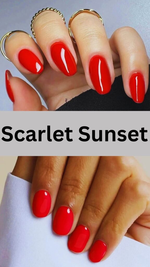 scarlet-sunset-fall-red-nail-nailstrends.com