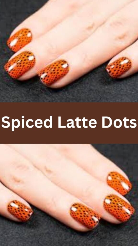 siced-latte-dots-acrylic-nails-for-fall-nailstrends.com