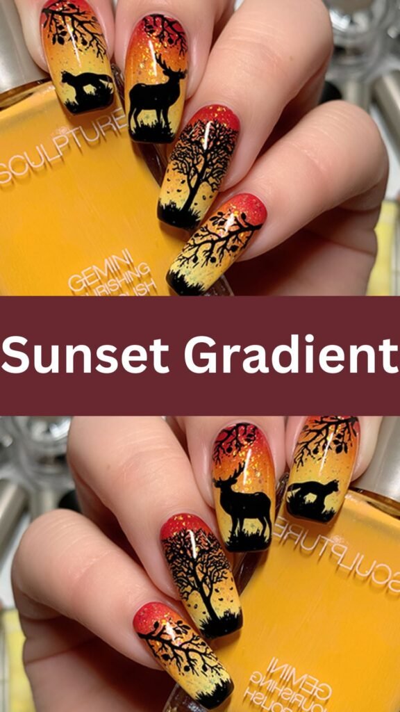 sunset-gradient-fake-fall-nails-nailstrends.com