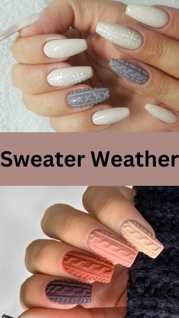 sweater-weather-fun-fall-nails-nailstrends.com