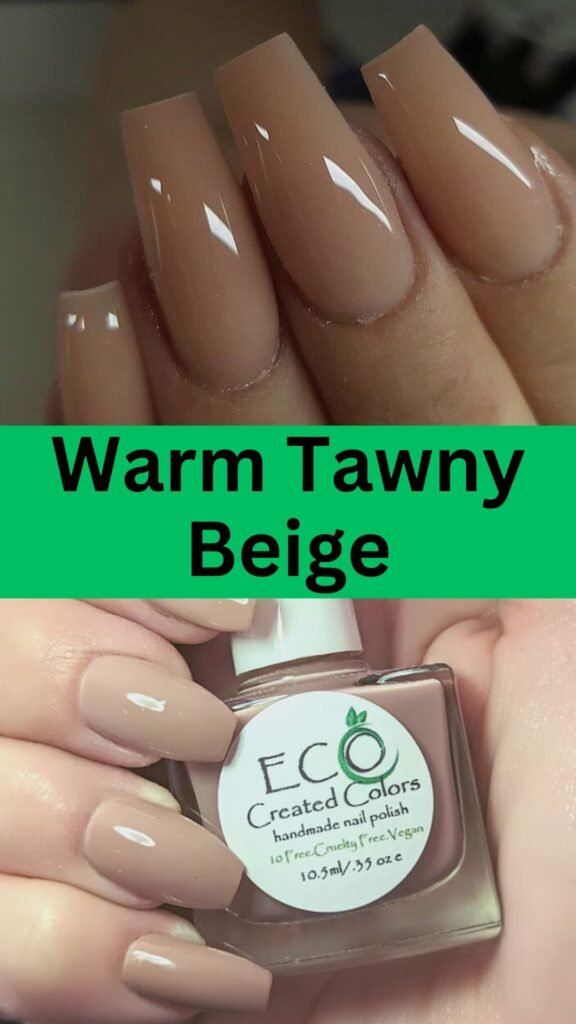 warm-tawny-beige-acrylic-nails-for-fall-nailstrends.com