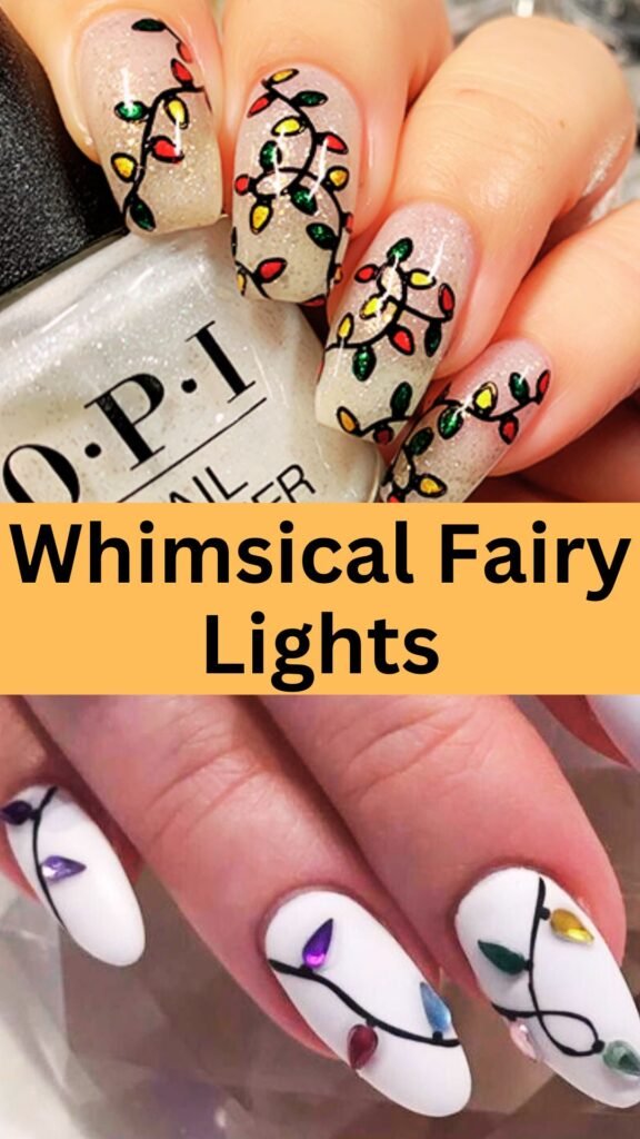 whimsical-fairy-lights-3d-embellished-fall-nails-nailstrends.com