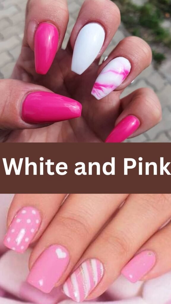 white-and-pink-white-nails-nailstrends.com