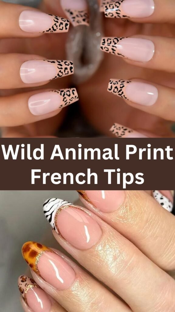 wild-animal-print-french-tips-animal-print-nail-art-nailstrends.com