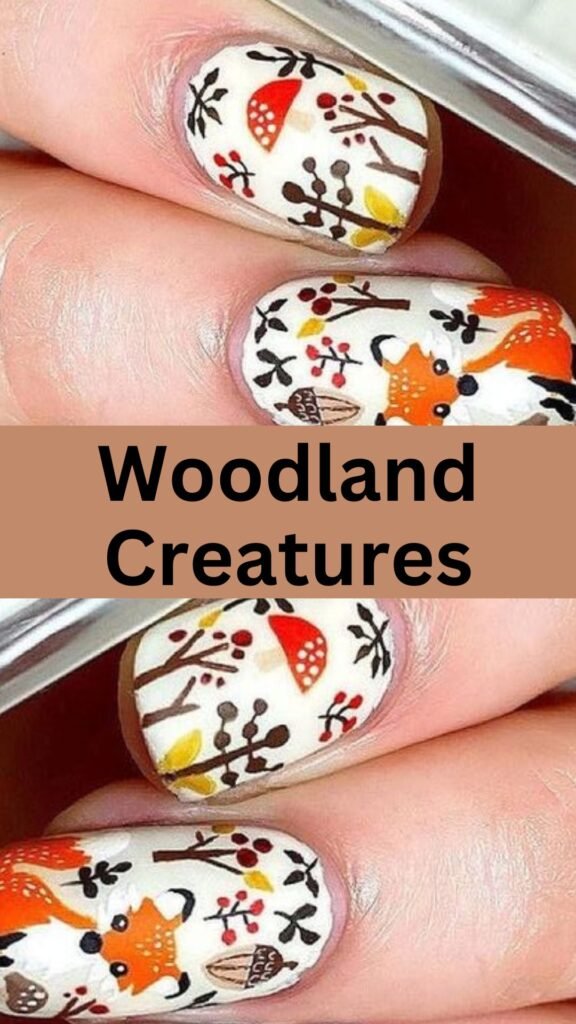 woodland-creatures-nature-inspired-nail-nailstrends.com