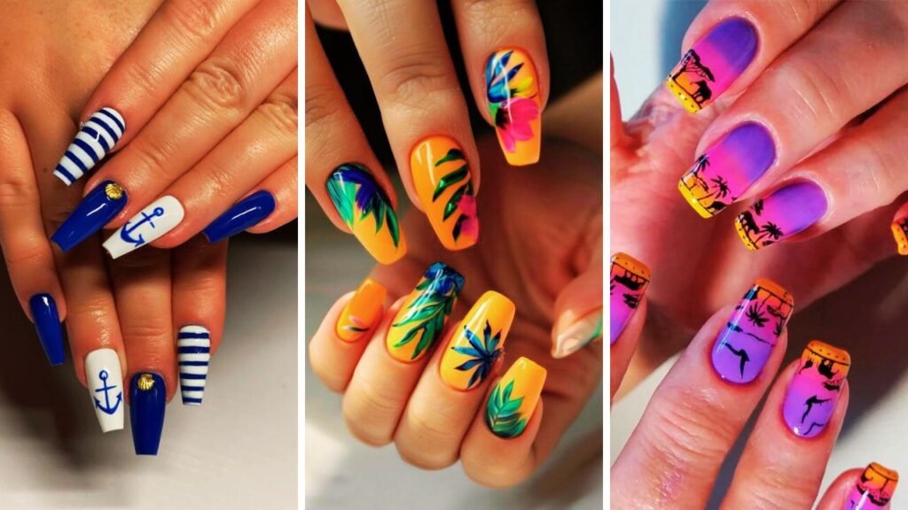 20-Vibrant-Nail-Art-Designs-for-Beach-Vacation-nailstrends.com